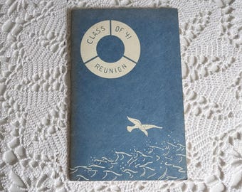 Isaac C. Elston High School 1941 Class Reunion Book, Michigan City, Indiana - 19580b