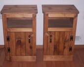 Nightstand with Open Shelf