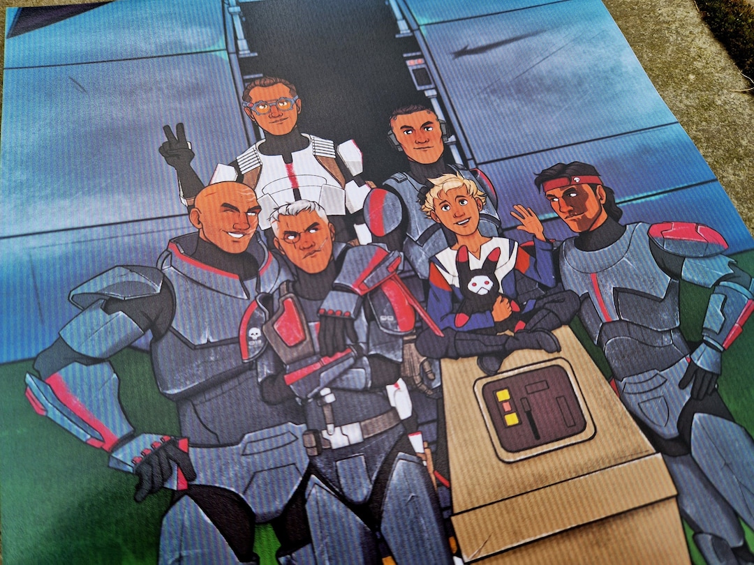 Clone Force 99 Art Print - Etsy