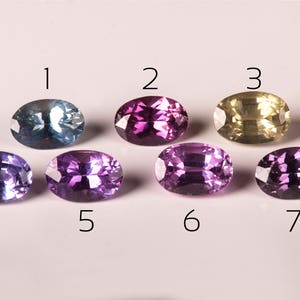 Peach Sapphire Ring, Padparadscha Sapphire Engagement Ring, Rose Gold and Sapphire engagement ring, Oval Sapphire Ring, Diamond ring image 3