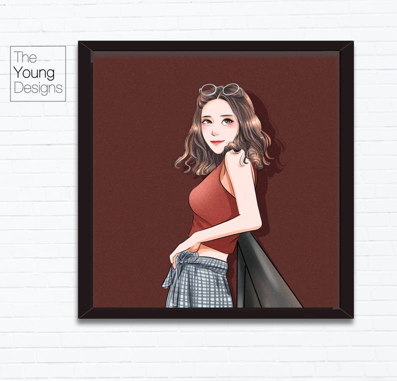 Portrait Drawing Background Ideas