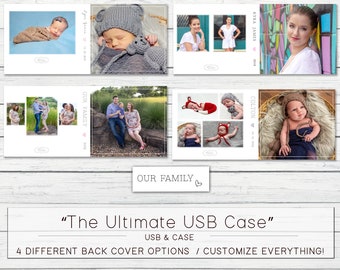 The ULTIMATE Classic USB Case WHCC Digital Template 4 in 1