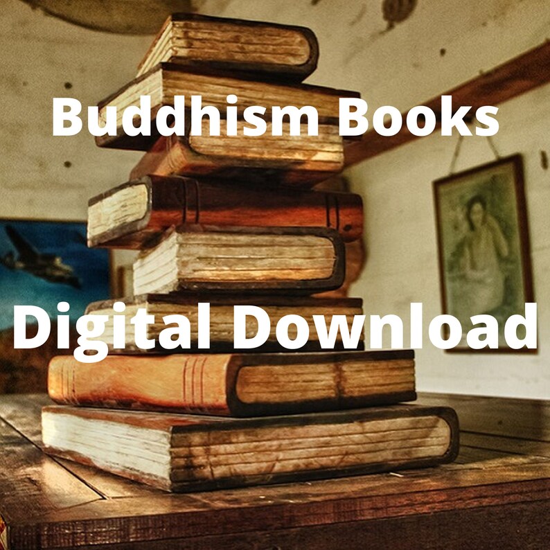 Classic Buddhism Collection 76 Books on Buddhism Sacred Etsy