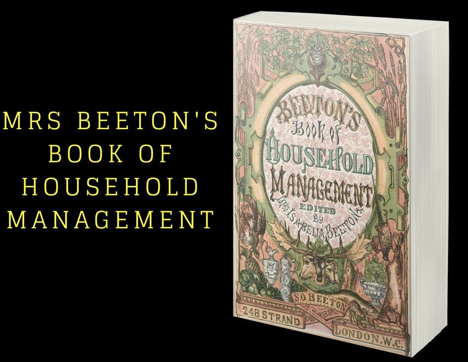 Mrs Beeton's Book of Household Management Digital PDF Etsy