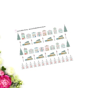 Vintage Holiday Shopping Stickers Cleaning Stickers Chore Stickers Clean Mama Fly Lady Zone Cleaning Responsible Adulting Mom Life Flylady