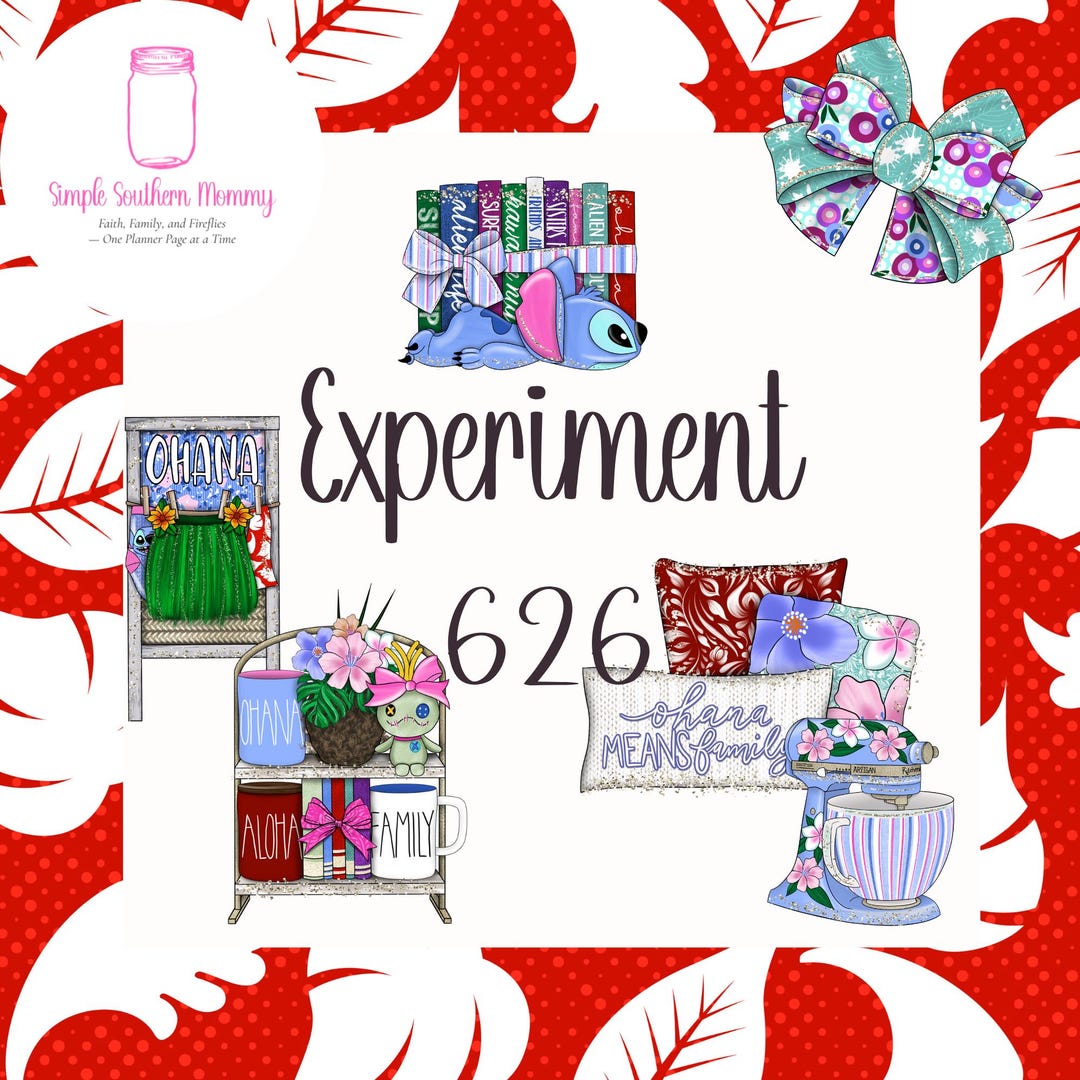 Experiment 626 Planner Stickers Monthly Kit Weekly Kit Planner Basics ...