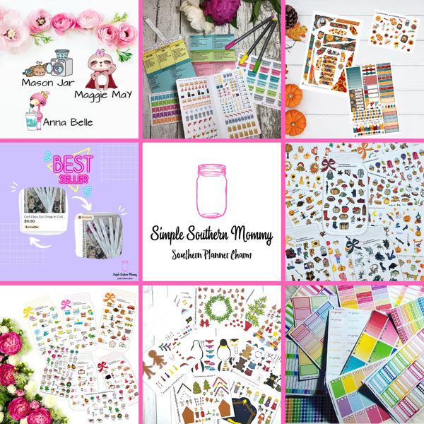 Cottagecore Decor Stickers Vintage Stickers Antique Stickers Crafting ...