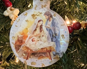 クリスマス飾り   キリスト誕生 特別限定 24Kメッキ クリスマス飾り キリスト誕生 特別限定 24Kメッキ Amazon.co.jp