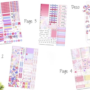 Butterfly Garden Weekly Sticker Kit A La Carte Stickers Mini Sticker Kit Scrapbook Stickers Mothers Day Sticker Kit