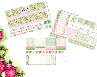 Paisley Choose Your Month Sticker Kit Monthly Kit for 7x9 Planner Monthly Sticker Kit Stickers For Vertical Planner Horizontal Planner