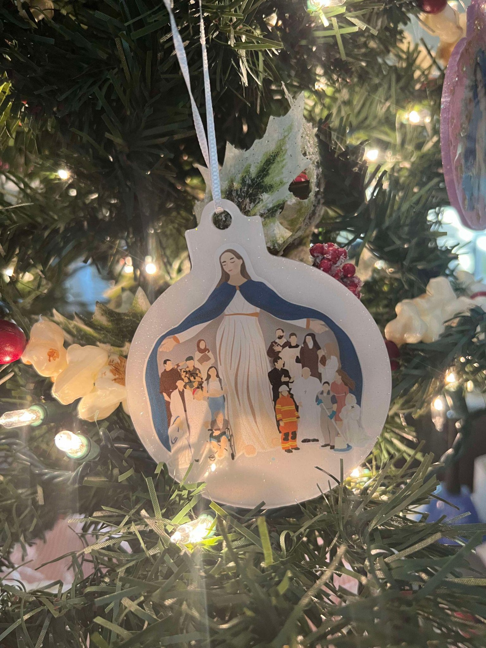 Communion of Saints Ornament Catholic Ornament Christian Ornament True