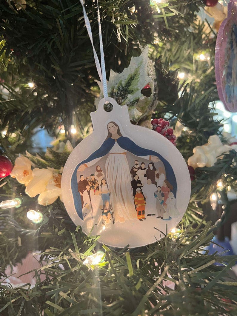 Communion of Saints Ornament Catholic Ornament Christian Ornament True