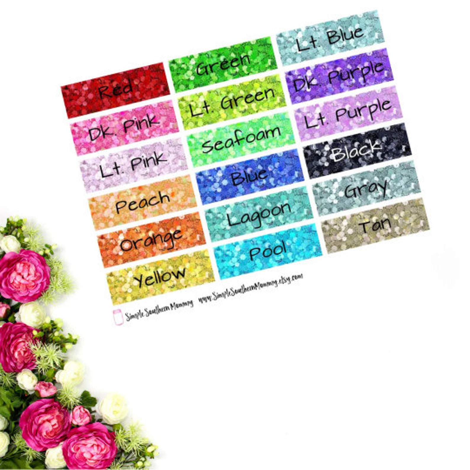 Habit Tracker Stickers | Rainbow Functional Planner Stickers | Color ...