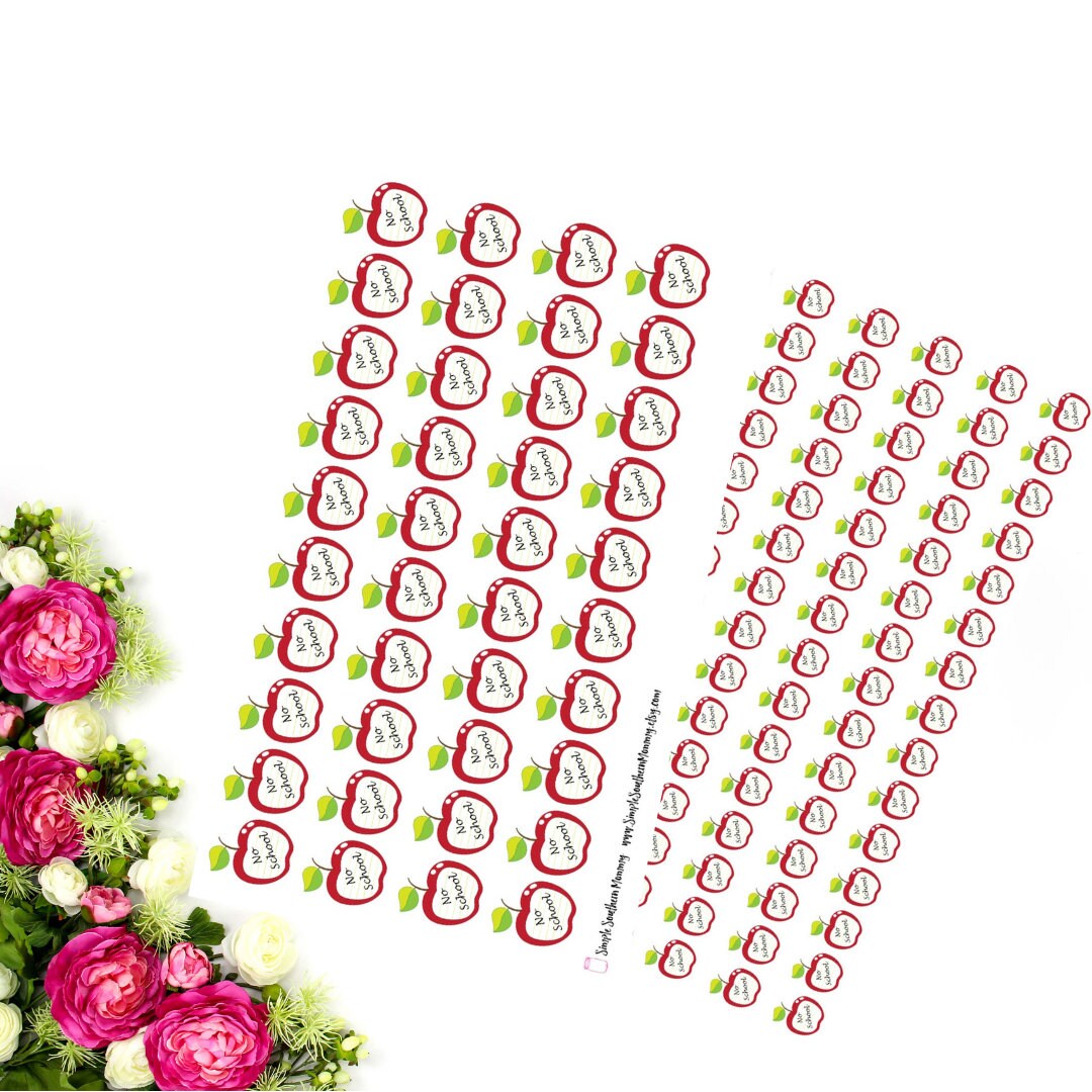 No School Stickers Work Stickers Career Stickers Functional Stickers ...