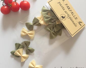 Felt food pretend play, felt pasta, bowtie pasta, farfalle pasta, felt toys, Christmas gift, birthday gift, baby girl gift, handmade toy