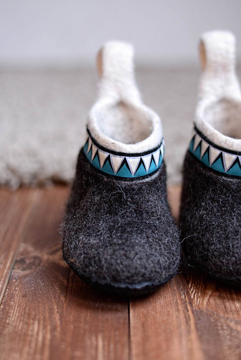 Children winter boots eco friendly baby shoes felted baby