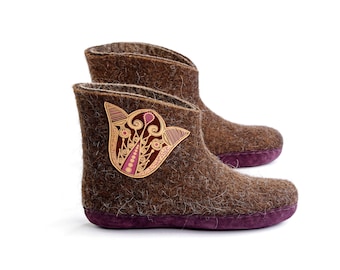 Wollen laarzen- valenki laarzen- gevilte schoenen- gekookte wollen schoenen- vilten laarzen- Litouwse vilten laarzen- hoge laarzen- thuisschoenen- warme laarzen