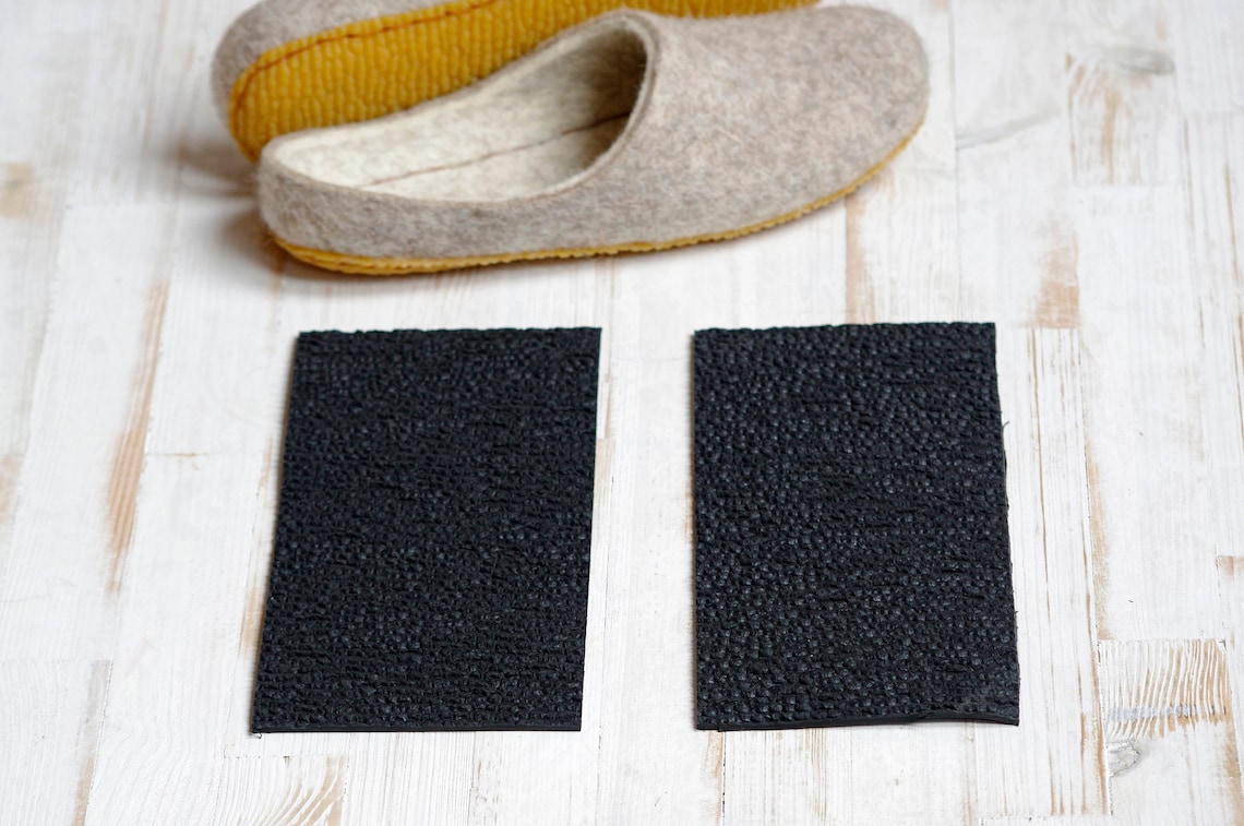 Rubber sheet for felted slippersrubber soles rubber natural Etsy