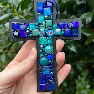 Mosaik Kreuz Ornament
