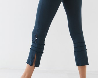 YOGA CAPRI LEGGINGS - stylish workout capris - dance to yoga leggings - women's yoga tights