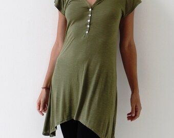LOOSE fit TUNIC, casual long TOP for leggings
