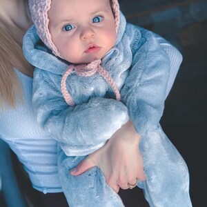 Gender Neutral Baby Bonnet Oatmeal Knit Baby Hat Crochet - Etsy