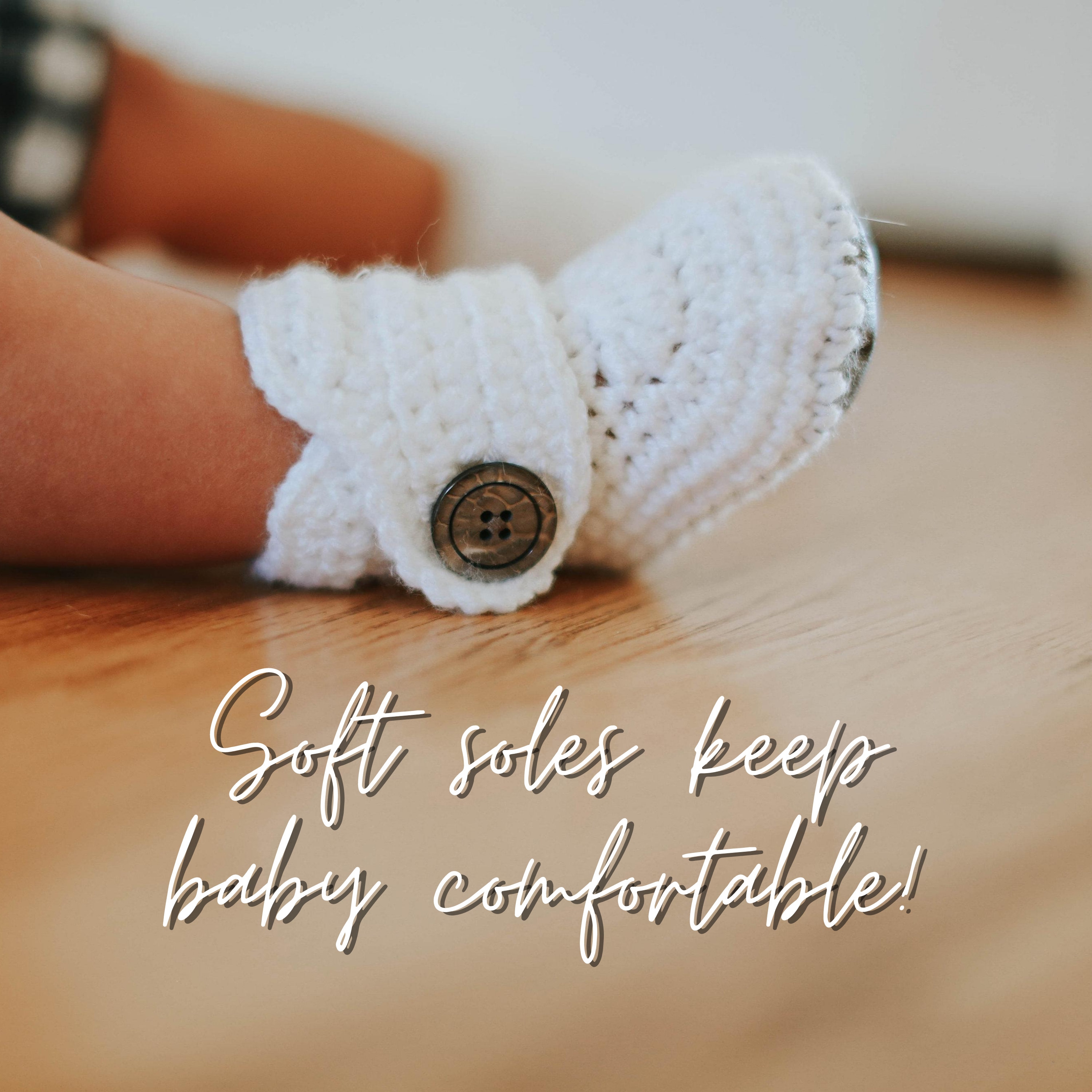 Newborn Booty White Baby Shoes Gender Reveal Gift Neutral Etsy Ireland