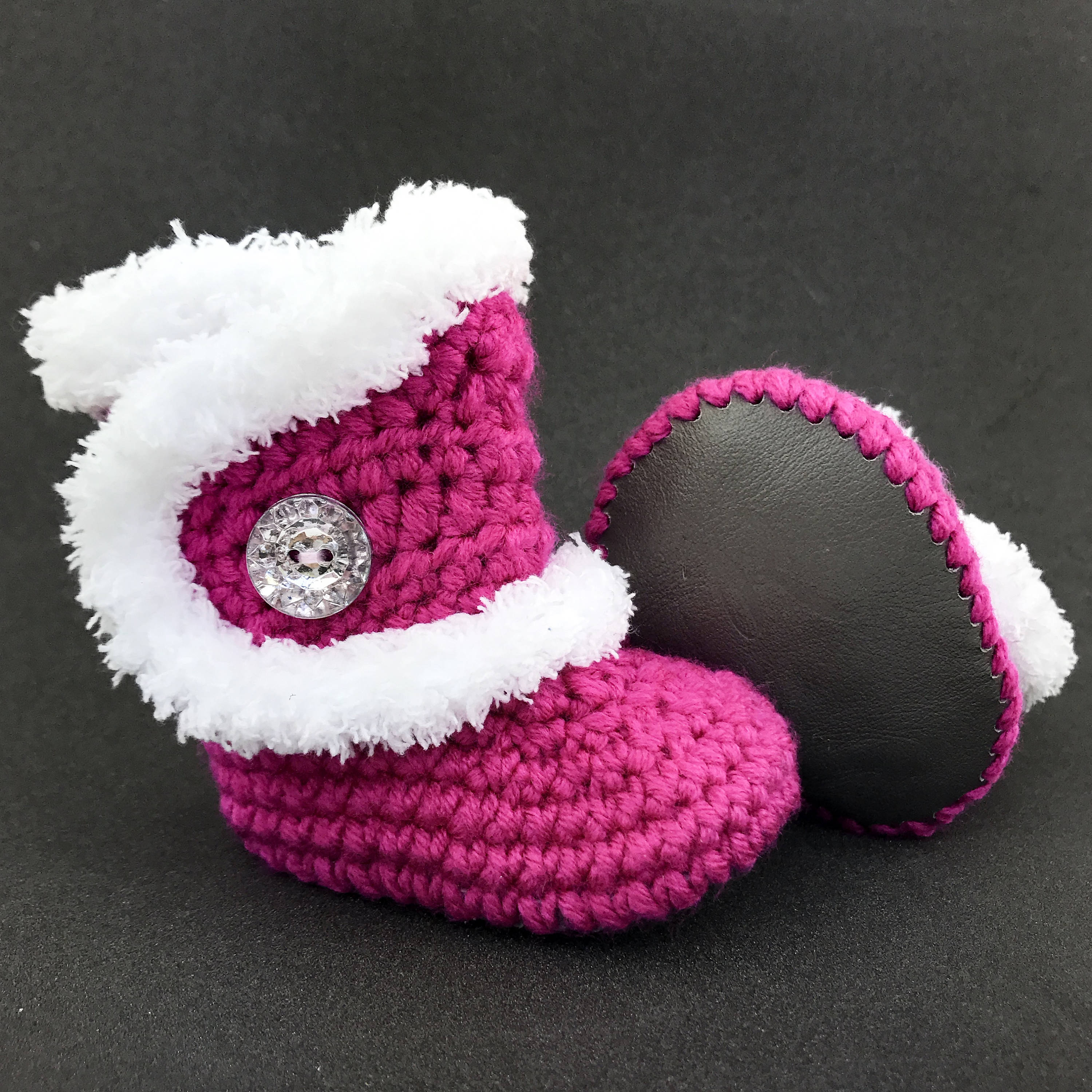 Baby Boy Crib Booties Size 3-6 Months Shoes Baby Shower Gift