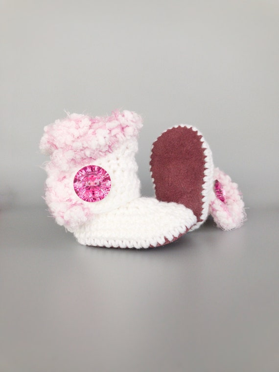 cute baby girl booties