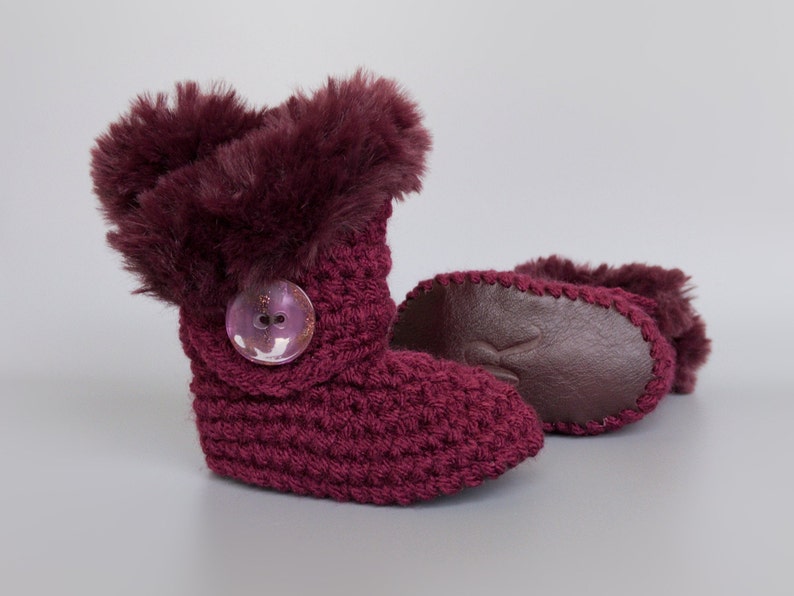 purple baby uggs