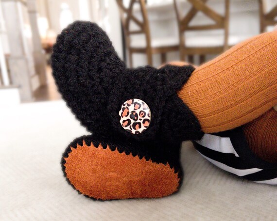 burnt orange booties