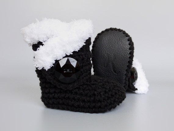 infant girl black shoes