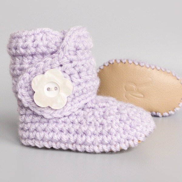 Lavender Baby Shoes Etsy