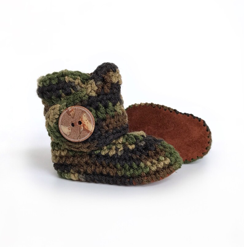 baby camouflage shoes