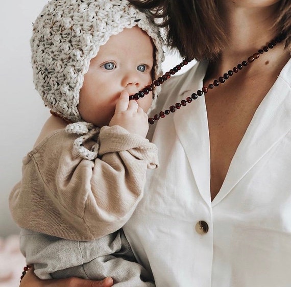 Handmade baby bonnets sale