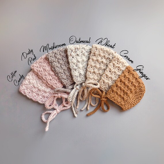 crochet bonnet