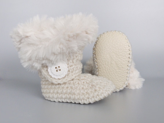 fur shoes for babies