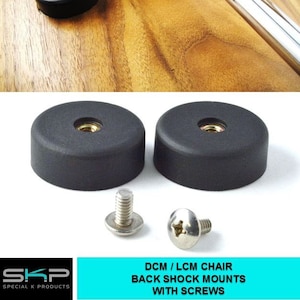 For Eames Herman Miller DCM or LCM SKP Backrest Shockmounts shock mount set of 2 image 1