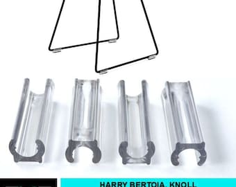 Bertoia Chair Sled Glides for Knoll Diamond, Bird, Side Chairs (Set of 4)