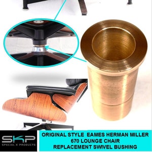 Swivel Bushing for EAMES / HERMAN MILLER 670 Lounge Chair Replacement Repair Parts