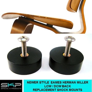 Eames Herman Miller DCW LCW stoel rugleuning schokdempers (set van 2)