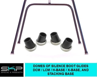 DCM/LCM CHAIR RUBBER BOOT GLIDES FOR HERMAN MILLER/EAMES H-BASE X-BASE PARTS 