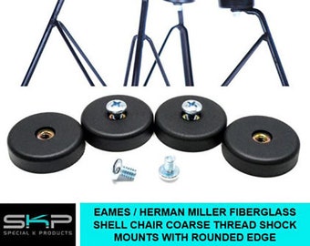 Shock Mounts For Eames Herman Miller Fiberglass Shell Chair COARSE Thread SKP Shockmount