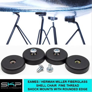 Shock Mounts For Eames/Herman Miller Fiberglass Shell Chair Fine Thread SKP Shockmounts Set of 4