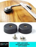For Eames Herman Miller DCM or LCM SKP Backrest Shockmounts shock mount set of 2