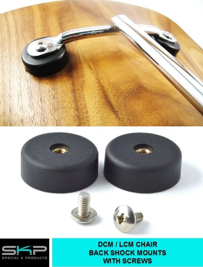 For Eames Herman Miller DCM or LCM SKP Backrest Shockmounts shock mount set of 2 image 1