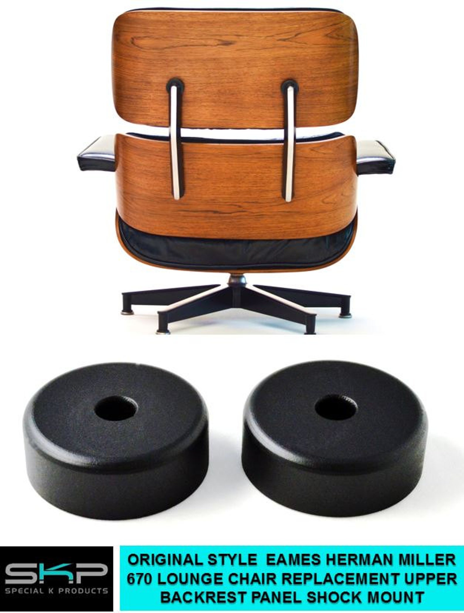 Upper Spacer SKP Shock Mount for Eames Herman Miller Original Etsy UK
