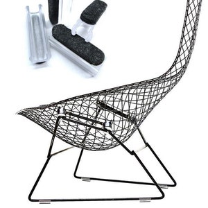 Bertoia Chair/Sled Glides For Knoll Diamond, Bird, Side Chairs Set of 4 image 3