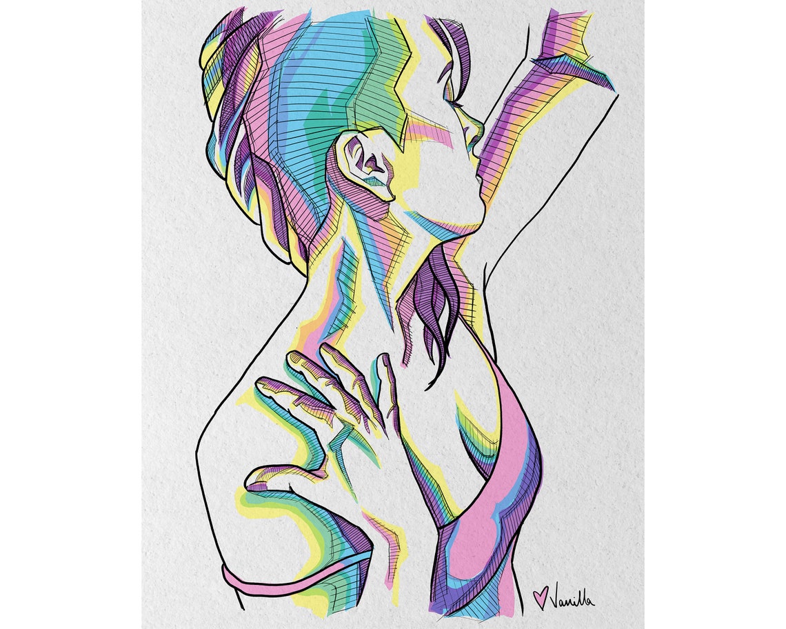 CUSTOM Artwork of Your Own Photo as a Digital Drawing Etsy