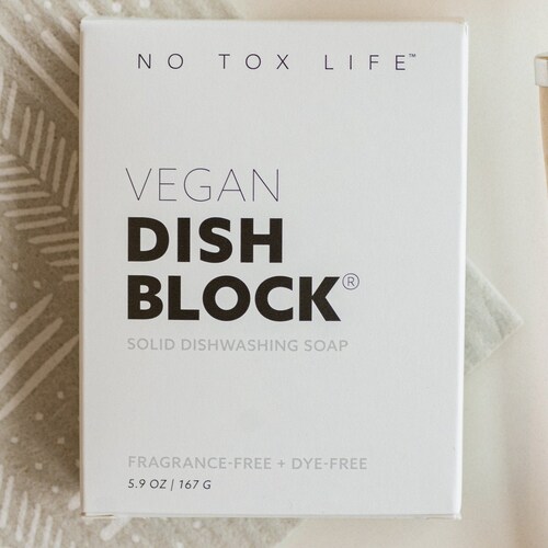DISH BLOCK® Free of Dyes and Fragrance Zero Waste Dish Soap Etsy